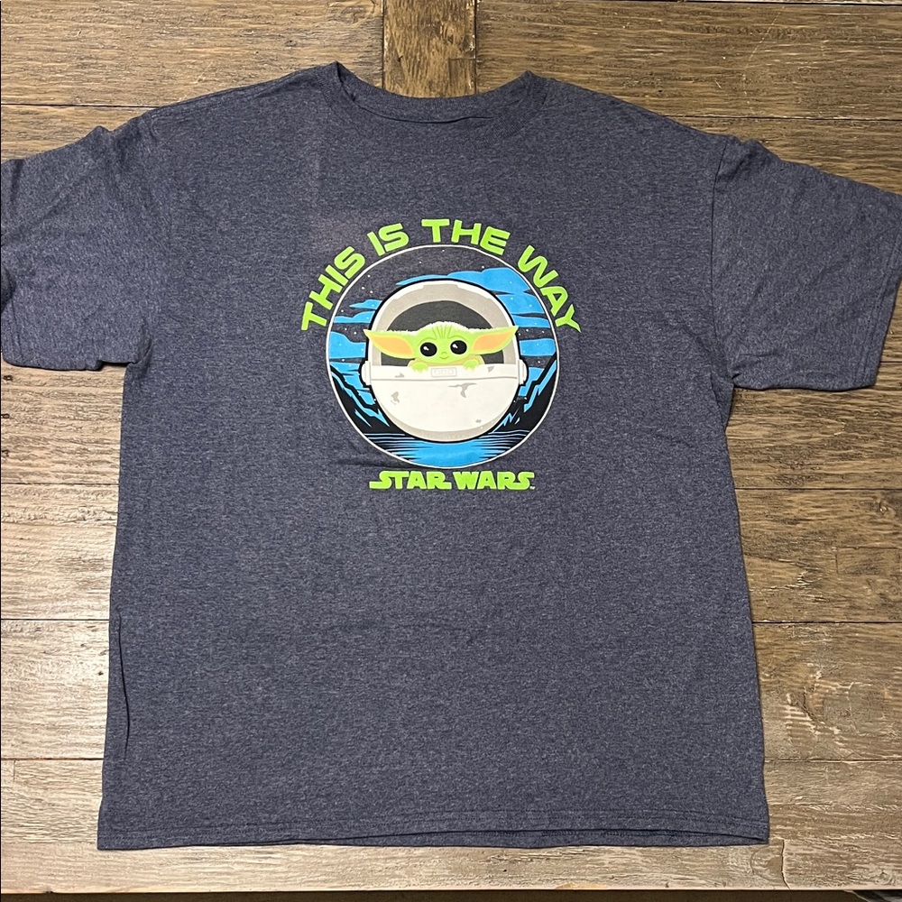 Star Wars 'This Is The Way' Grogu Graphic Tee - Charcoal Heather